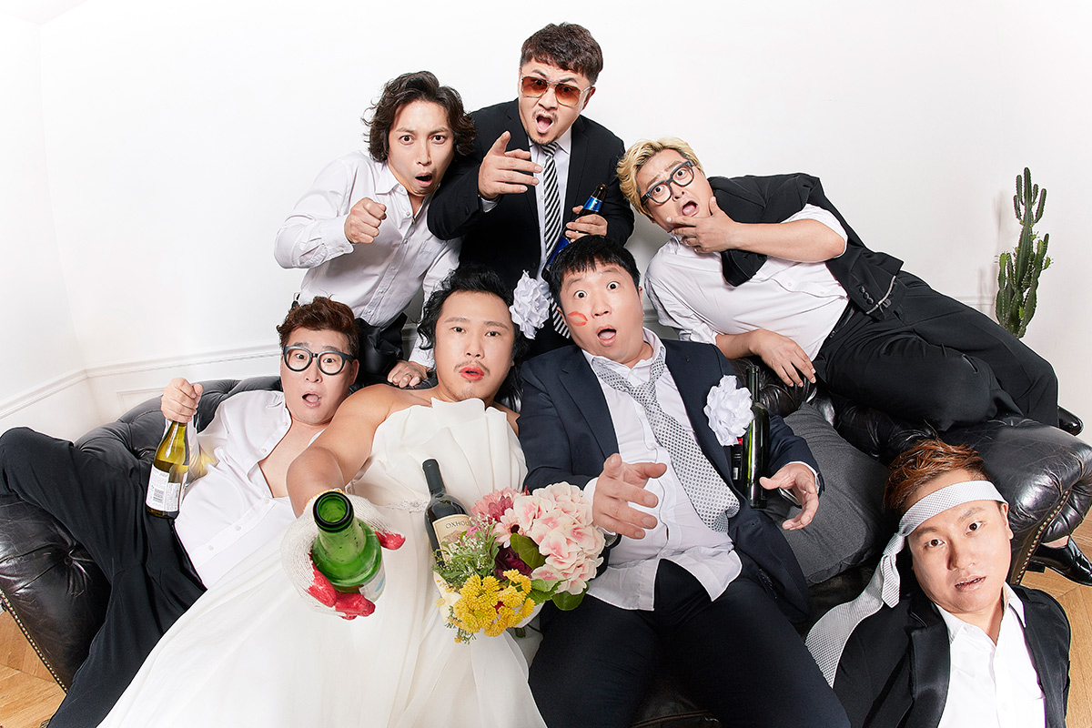 형돈이에게 장미를 대준이 포스터 촬영 현장 / Concert poster shooting behind junghyung don, Defconn, Rose motel Joint album concert poster shooting behind